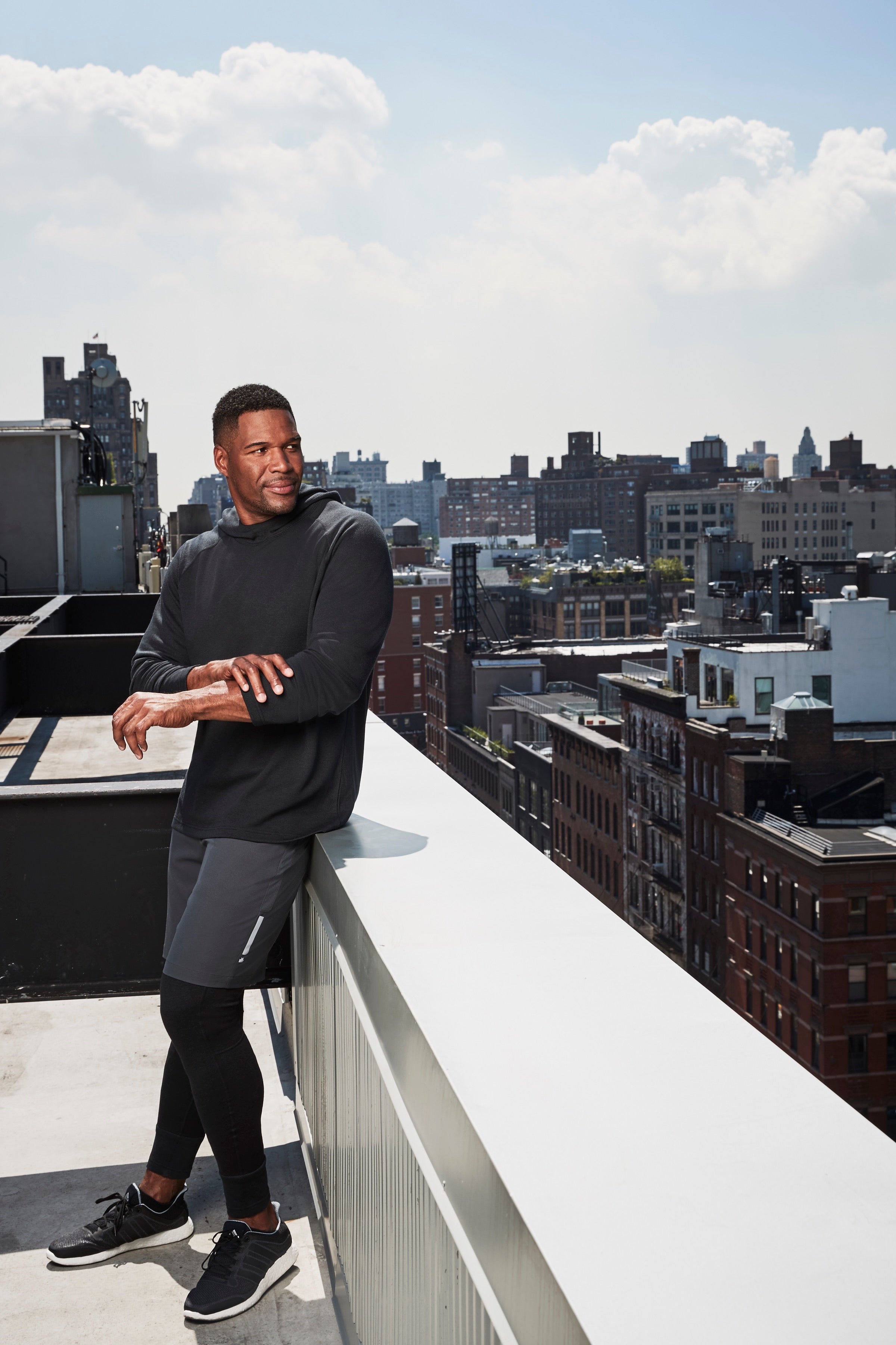 Michael Strahan Dishes on His New Menswear Collections
